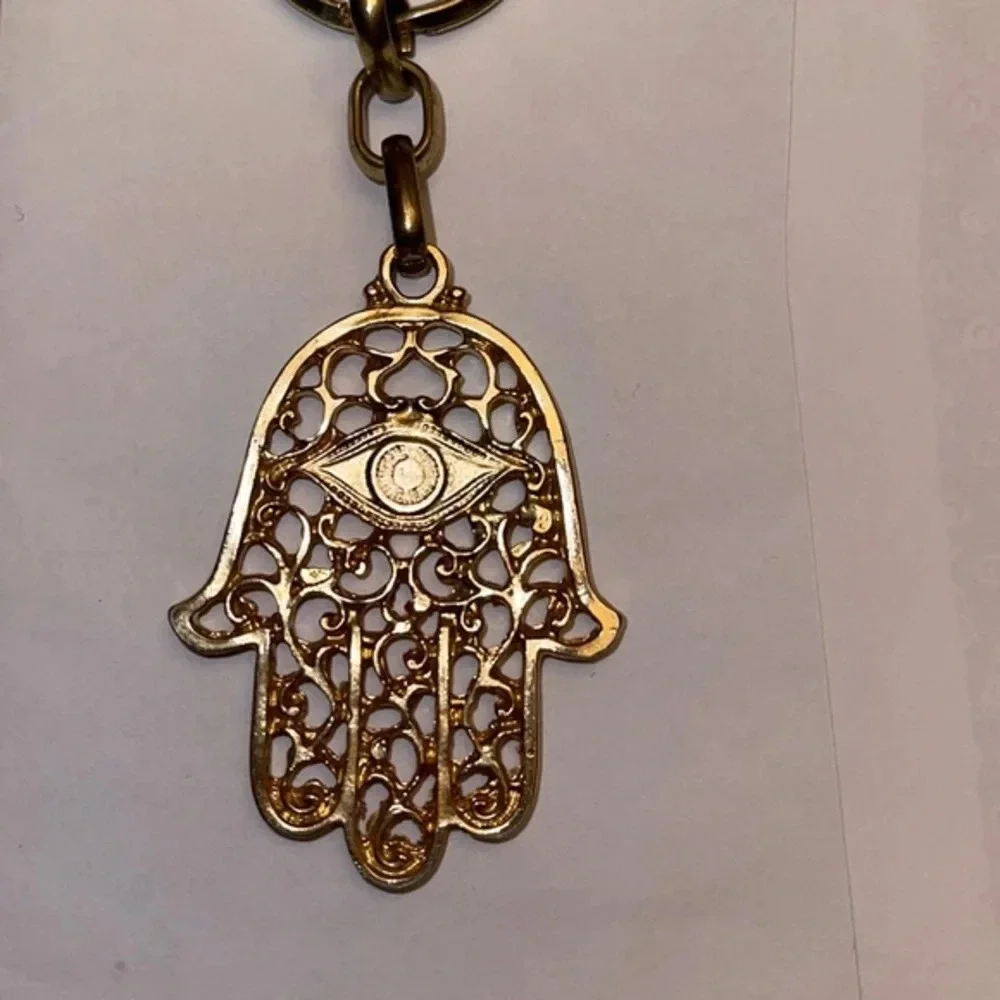 Evil Eye Hamsa Keychain 🧿